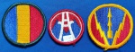 119 - PATCH - U.S.ARMY - LOTE - 3 UNIDADES -