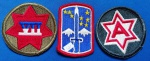 121 - PATCH - U.S.ARMY - LOTE - 3 UNIDADES -