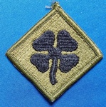 1 - U.S.ARMY - PATCH - SUBDUED - 4TH ARMY