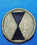 16 - U.S.ARMY - PATCH - SUBDUED - 7TH INFANTRY DIVISION