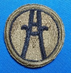 22 - U.S.ARMY - PATCH - SUBDUED -2ND LOGISTICAL COMMAND