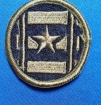 27 - U.S.ARMY - PATCH - SUBDUED - 3RD TRANSPORTATION COMMAND