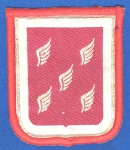 BRASÃO DE UNIDADE MILITAR PARA COLOCAÇÃO NO TERÇO SUPERIOR DO BRAÇO - UNIFORME DE PASSEIO