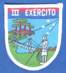 BRASIL - III EXÉRCITO - PATCH - DISTINTIVO DE BRAÇO