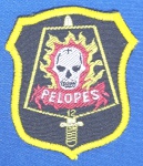 PELOPES - PATCH - PARA GORRO OU BOINA - 6 X 5 CM
