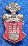 POLÍCIA DE HAMBURGO - ALEMANHA - VINTAGE - INSIGNIA - 3 X 1,8 CM