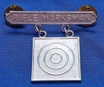 3S - UNITED STATES MARINE CORPS - MARKSMNSHIP BADGE - RIFLE MARKSMAN - GUERRA DO VIETNAM