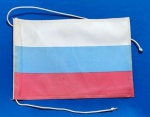 RUSSIA - BANDEIRA PEQUENA - 20 X 14 CM - ALGODÃO GOMADO