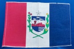 ALAGOAS - BANDEIRA PEQUENA - 28 X 18 CM - ALGODÃO GOMADO