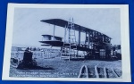 REPRODUÇÃO FOTOGRÁFICA - HANDLEY PAGE BIPLANE - PAPEL FOTOGRÁFICO - 43 X 28 CM