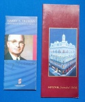PANFLETOS - HARRY S. TRUMAN - PRESIDENTIAL MUSEUM - CASA SPINK -
