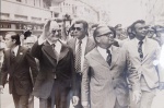 FOTO - ERNESTO GEISEL E FARIA - 3 NOV 1978 - ARQUIVO VOZ DE PORTUGAL - 16,5 X 23,5
