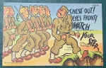 POST CARD - U.S. ARMY   - SEGUNDA GUERRA - ARMY COMICS