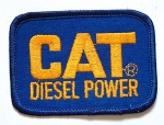 VINTAGE - ANOS 70 -  PATCH - CATERPILLAR - CAT DIESEL POWER