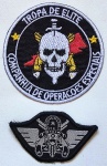 POLÍCIA MILITAR - PATCH + INSIGNIA - COE - OPERAÇÕES ESPECIAIS
