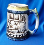 PEDREIRA - CERÂMICA SÃO JOSÉ - CANECA DE CHOPP - ANOS 60/70