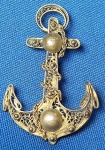 2 - MARINHA - BRASIL - IMPÉRIO/REINO UNIDO - INSIGNIA/DISITNTIVO - 4 X 2,5 CM - FILIGRANA