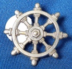 22 - U.S. NAVY -BREAST INSIGNIA - QUATERMASTER - 2,5 CM