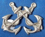 23 - U.S. NAVY - NAVY CRUISE SHIP SAILBOAT - 4 X 3 CM