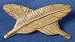 INSIGNIA - DISTINTIVO - À IDENTIFICAR - METÁLICO -  3,7 X 2 CM