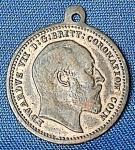 GREAT BRITAIN  - EDWARDS VII - CORONATION COIN  - 1911 - 2,2 CM