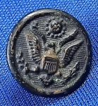 85 - ANTIGO BOTÃO UNIFORME - U.S. ARMY - 1,5 CM - NEW YOUK BUTTON WORK