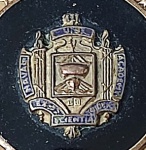 UNITED STATES NAVAL ACADEMY  - BRASÃO DA PARTE DA FIVELA  - 3,3 CM DIÂMETRO