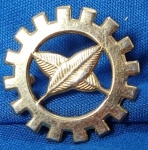 INSIGNIA -DISTINTIVO - FAB - FORÇA AÉREA BRASILEIRA - ESPECIALISTA EM SUPRIMENTO TÉCNICO