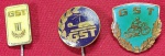 D.D.R. - ALEMANHA ORIENTAL - VINTAGE GERMANY GST - STICK PIN BADGE - ESPECIALISTA MOTO - ESPORTES - AEROTRANPORTADO - NO ESTADO