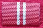 D.D.R. - ALEMANHA ORIENTAL - VINTAGE GERMANY - BARRETA - MEDALHA FÜR TREUE DIENSTE  IN DEN KAMPFGRUPPEN DER DDR - GRAU PRATA- NO ESTADO