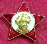 UNIÃO SOVIÉTICA - URSS - DISTINTIVO PIN -OCTOBRIST - ORGANIZAÇÃO PARA INFÂNCIA