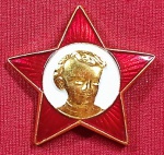 UNIÃO SOVIÉTICA - URSS - DISTINTIVO PIN -OCTOBRIST - ORGANIZAÇÃO PARA INFÂNCIA