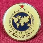 2 - PIN DISTINTIVO - MOSCOU 86 - JOGOS DA BOA VONTADE