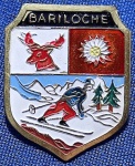 TURISMO - ALFINETE - DISTINTIVO  - BARILOCHE - 20 X 24 MM - METAL/ESMALTE