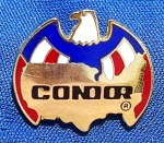 BASKETBALL - DISTINTIVO - ALFINETE - CONDOR - U.S.A. - 20 MM - METAL ESMALTE