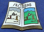 19 - PIN DISTINTIVO - SESTRIERE ITÁLIA - LORIOLI FRATELLI MILANO - 4,4 X 3 CM