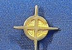 PIN/DISTINTIVO - ROSA DOS VENTOS - LETRA "C" - CREFISUL ? - IGREJA BATISTA ?