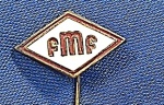 PIN/DISTINTIVO -  F.M.F. - 1941 - FEDERAÇÃO METROPOLITANA DE FUTEBOL