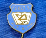 PIN/DISTINTIVO - FURST S.  ALT. GIMN. MAÇONARIA - ALEMANHA - MONARCA