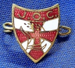 PIN/DISTINTIVO -  J.O.C. - JUVENTUDE TRABALHADORA CRISTÃ - 1940