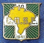 PIN/DISITNTIVO - 1 CONGRESSO NACIONAL DE SAÚDE ESCOLAR - 1941