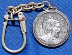 SANTIAGO DE COMPOSTELA - PEREGRINAÇÃO - CHAVEIRO - ANOOS 80 - ANO SANTO 1982