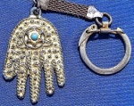 ISRAEL - HAMSA - JUDAICA - CHAVEIRO - ANOS 80