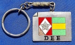 MINISTÉRIO DO EXÉRCITO - DEPARTAMENTO DE ENNSINO ESPECIALIZADO - CHAVEIRO - ANOS 70