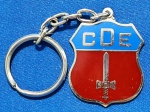 COMISSÃO DE DESPORTOS DO EXÉRCITO  - CHAVEIRO - ANOS 70
