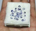 Precioso e raro lote de Belíssimas Tanzanitas , composto por 30 unidades totalizando 5.42 cts , clássica lapidação pera brilhante medindo 3.5 x 2.5 mm cada . Excelente qualidade e clareza IF. oportunidade única para montar uma joia de qualidade . Origem Tanzânia , África .