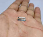 Preciosa Água Marinha extra de excelente qualidade e clareza transparente, clássica lapidação Esmeralda brilhante, pesando 3.06 cts medindo 13 x 6.0 x 3.5 mm . ótimo investimento para montar uma joia de qualidade . origem Brasil .