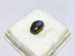Exuberante Opala Boulder Australiana 100 % natural de excelente qualidade , lapidação cabochon . peso 7.41 cts medidas 15 x 10 x 6.0 mm . origem Austrália . excelente investimento para montar uma joia de qualidade .
