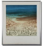 EDUARDO IGLESIAS - ´´SENHOR DO BONFIM´´ - 89 de 100 - Lindíssima e antiga gravura ricamente trabalhada com cores vibrantes, assinada no C.I.E. datada de 1978. Mede aproximadamente 40 x 40 cm. Enquadrada em discreta moldura de metal prateado medindo 51 x 57 cm. Bom estado de conservação. NOTA SOBRE O ARTISTA: Eduardo Sanches Iglesias (Marília SP 1940). Pintor, desenhista e gravador. Inicia seus estudos artísticos na sua cidade natal, em 1954. Três anos depois, muda-se para São Paulo, onde estuda durante um ano na Associação Paulista de Belas Artes. Em 1976, passa a freqüentar o Ymagos - Ateliê de Gravuras, onde conhece Eloisio Motta, Renina Katz, Bernardo Cid, Maria Bonomi, Darel, Guilherme de Faria e Hermelindo Nardin. Em 1987, é convidado pela Wake Forest University, em Winston Salem, Estados Unidos, para participar de um curso de litogravura e, em 1997, participa do 1º Eletromídia de Arte.