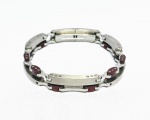 CHIMENTO - ELEGANTE BRACELETE EM AÇO INOX , ELOS ARTICULADOS E DESIGN ITALIANO EXCLUSIVO COM RICO TRABALHO E ACABAMENTO. MEDE APROX 7,0 CM DE DIÂMETRO X 1,2 CM DE ESPESSURA . BOM ESTADO DE CONSERVAÇÃO, APRESENTA MARCAS DE USO . FABRICADO NA ITÁLIA .